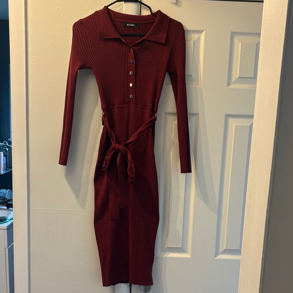 Sweater dress
